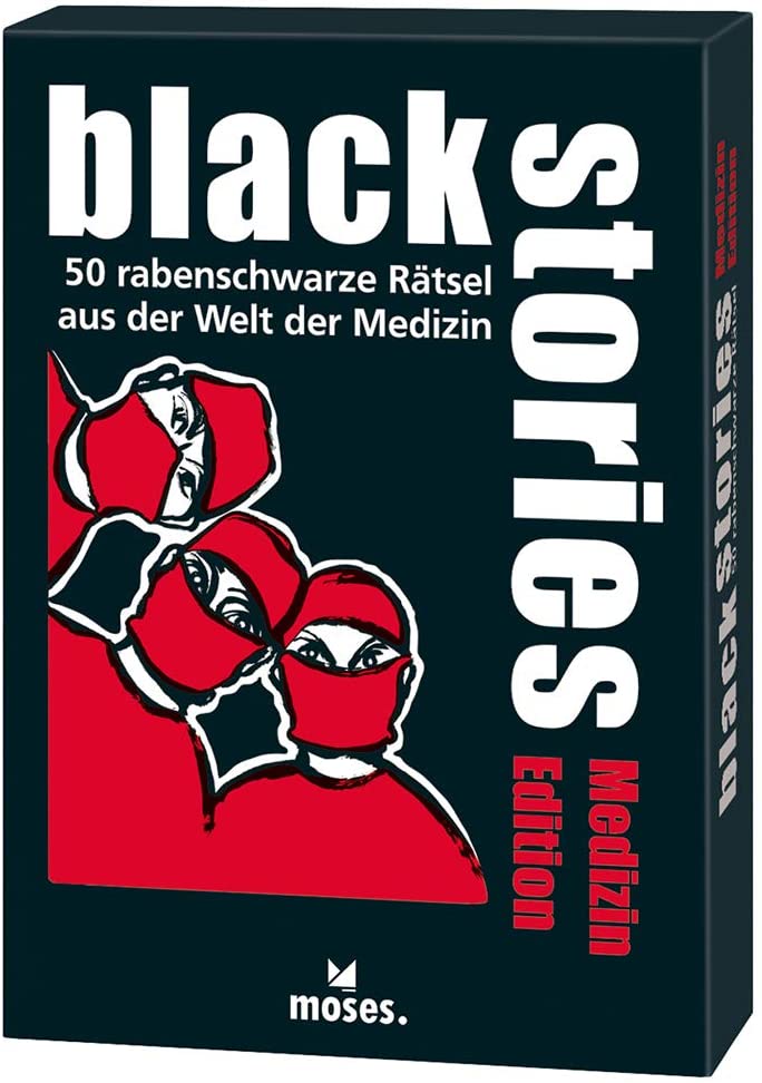 Kartenspiel black stories - Medizin Edition